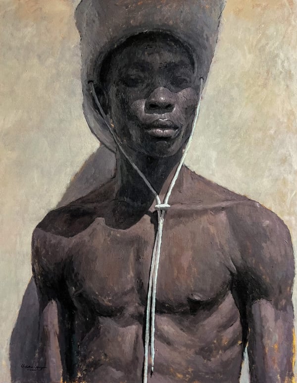 Opeyemi Matthew OLUKOTUN State of Mind VI, 2022 Acrylic on canvas 125,5 cm H x 101 cm W (49 ¹³/₃₂ H x 39 ⁴⁹/₆₄ W inches)
