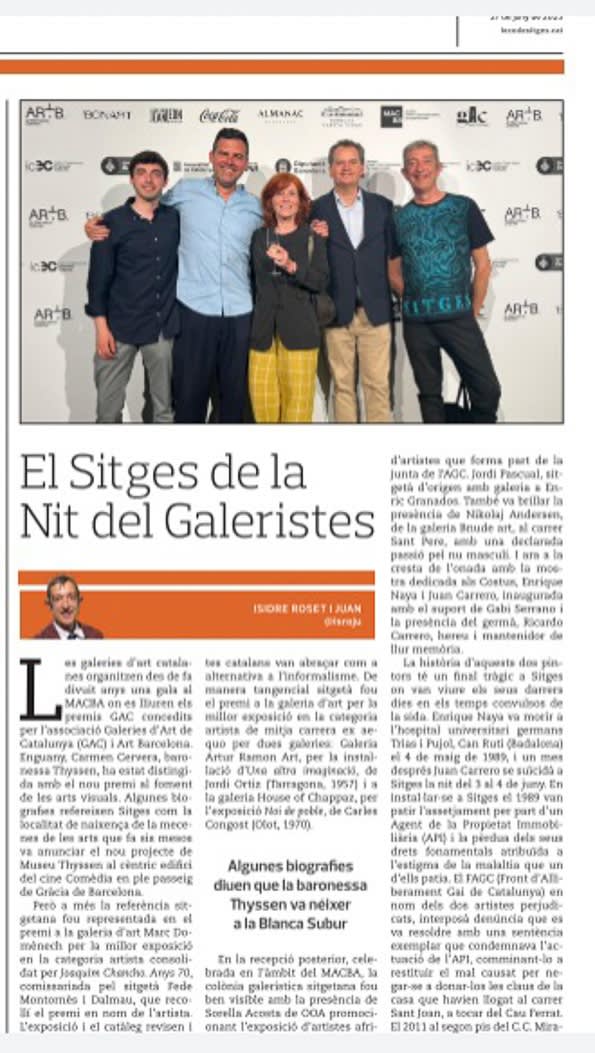 El Sitges de la Nit del Galeristes