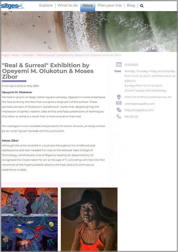 Sitges Anytime Real and Surreal