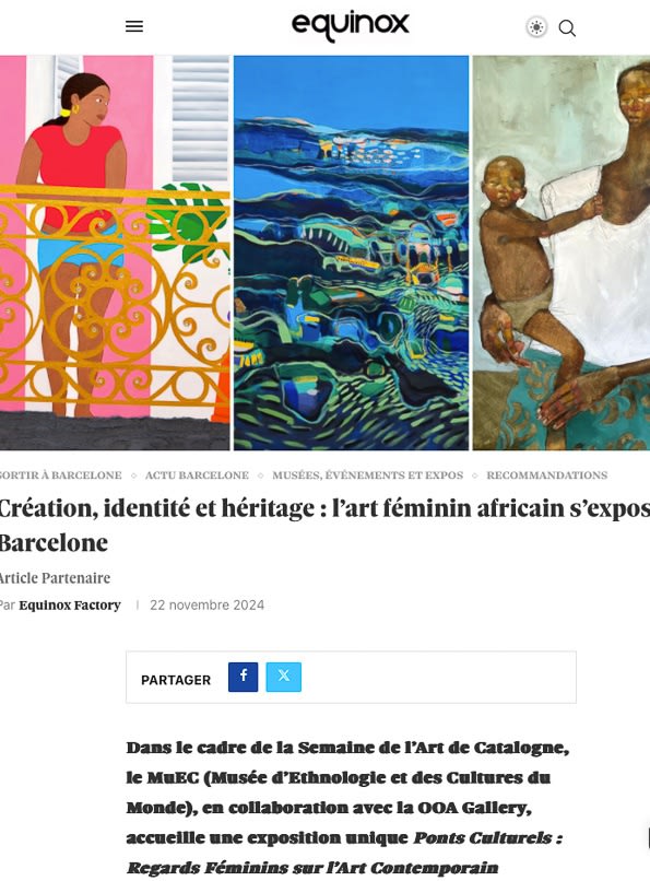 Création, identité et héritage : l’art féminin africain s’expose à Barcelone