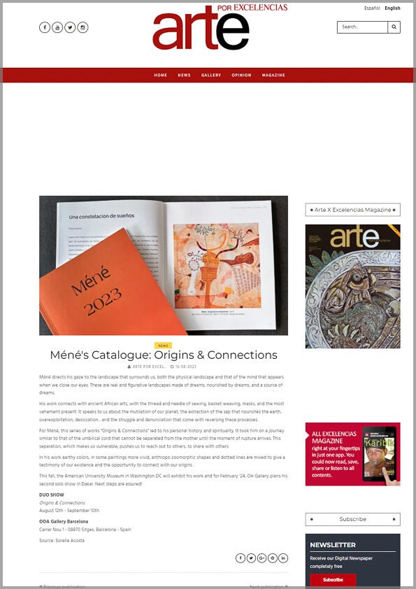 Méné's Catalogue: Origins & Connections