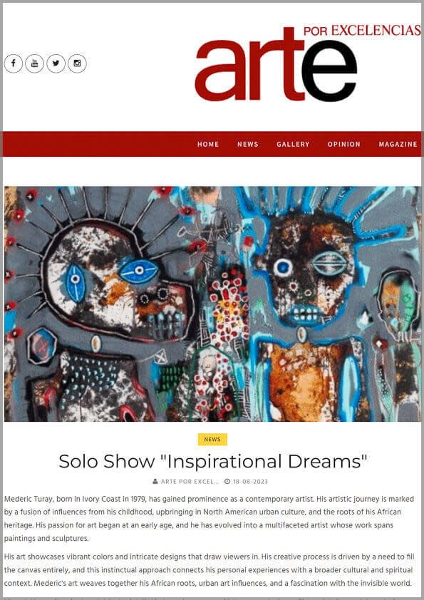 Solo Show "Inspirational Dreams"