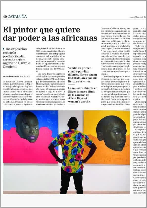 El pintor que quiere dar poder a las africanas