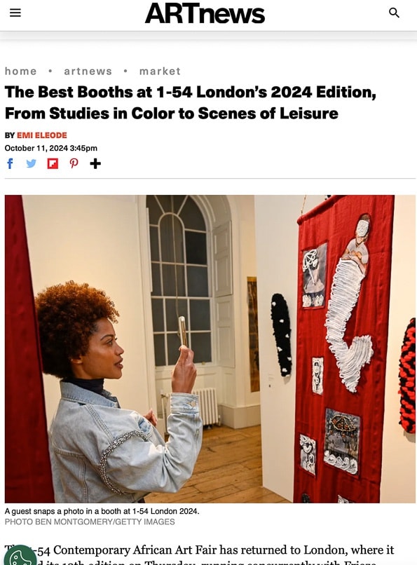 artnews.com 1-54 London 2024