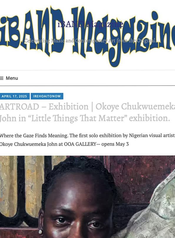 Iband Magazine Okoye