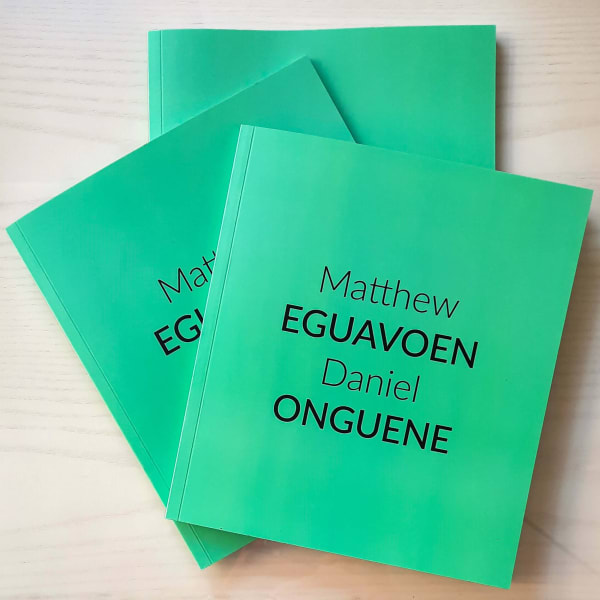 Catalogue DANIEL ONGUENE & MATTHEW EGUAVOEN