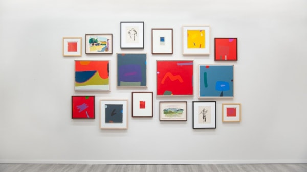 Installation view: Paint The Town Red. Photograph by Gregory Staley