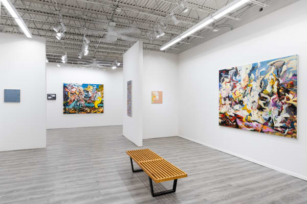 Installation view, Q & A. Photograph by Vivian Doering.