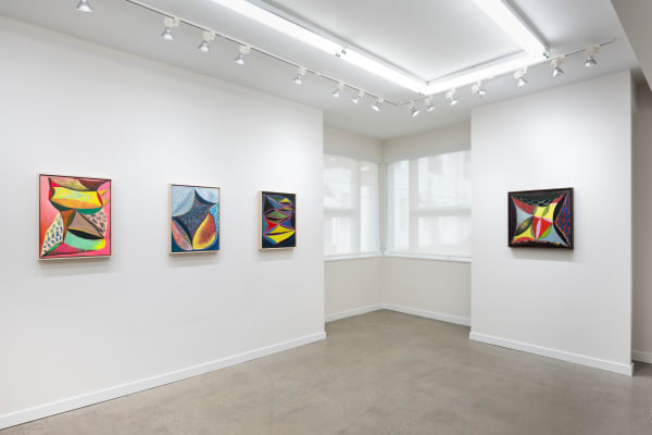 Installation view, New River. Photograph by Vivian Doering.