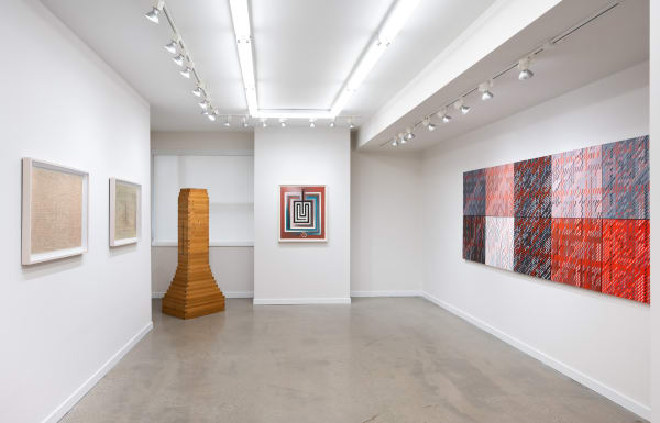 Installation view, The Language of Patterns. Photograph by Vivian Doering.