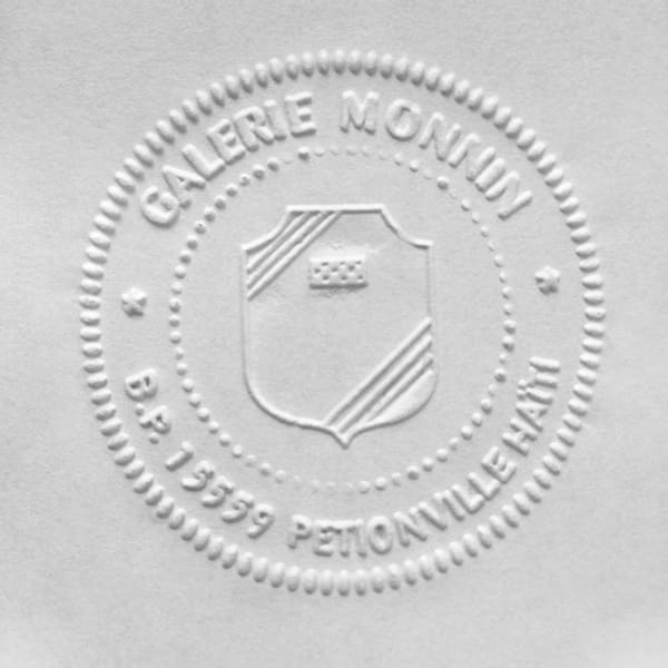 Galerie Monnin Blindstamp