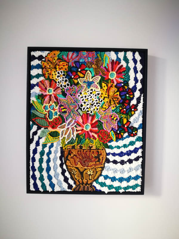 Caroline Larsen Still Life Heracles And The Hydra Water Jar Oil On Canvas 50 8 X 40 6 Cm 2019