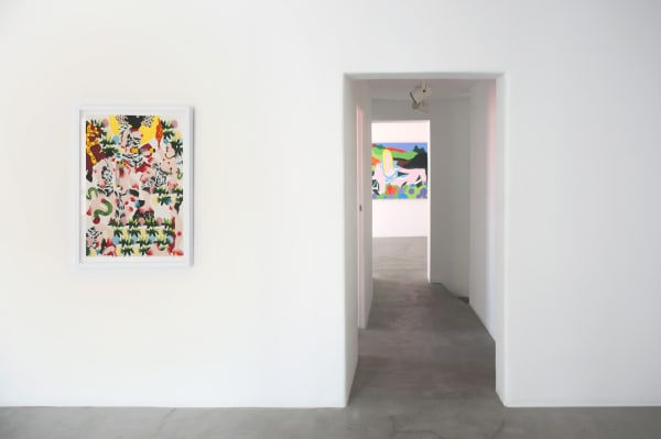 Matthew Palladino Gigantomachy Flowers Fron Gaea Installation Shot 1