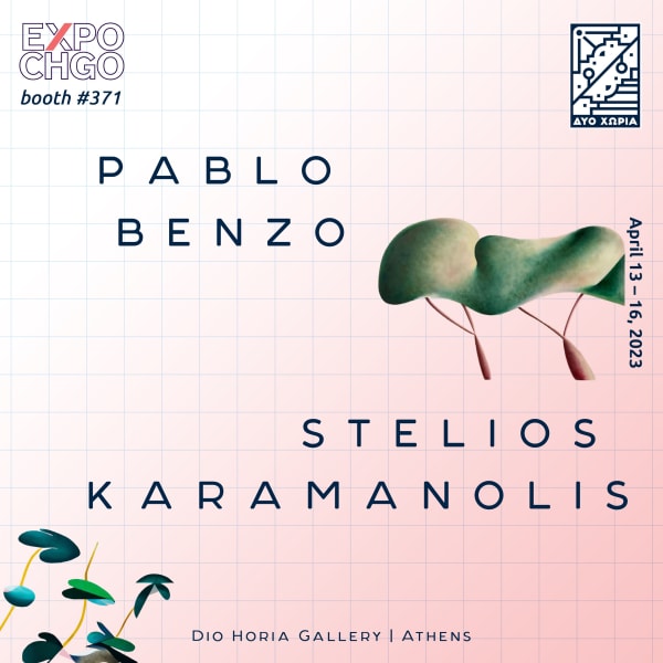 Expo Chicago, 2023 | Pablo Benzo, Stelios Karamanolis