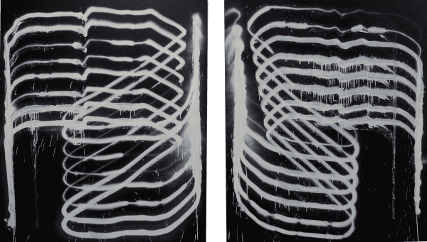 Jason REVOK, Instrument Exercise Left and Right BW , 2019