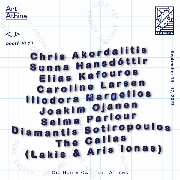 Dio Horia at Art Athina, 2023