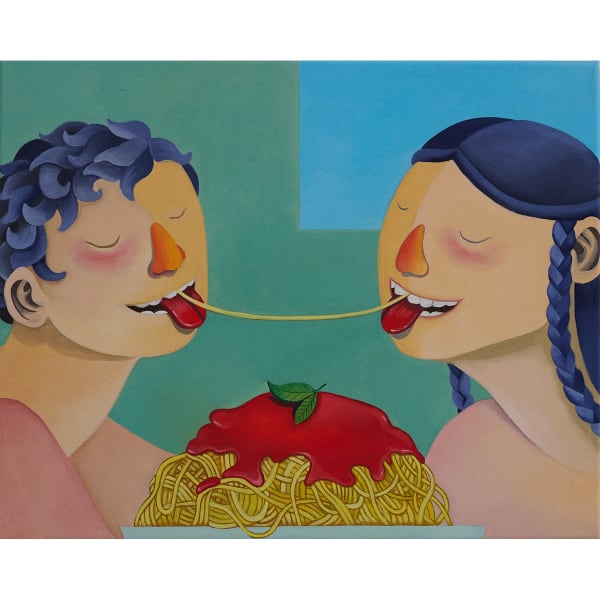 Chris Akordalitis, Postcard from our holidays together, 2023