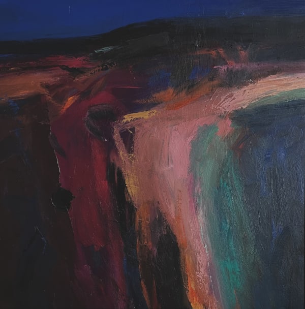 John Miller Landscape, Cornish Coastal, Abstract, Immersive Painting