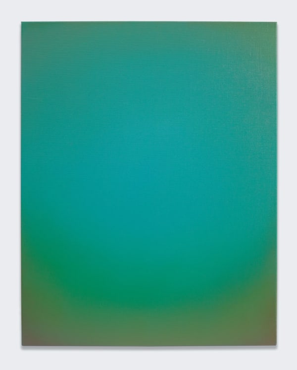 Emmanuelle Leblanc, Diffuse turquoise-viridian, 2022
