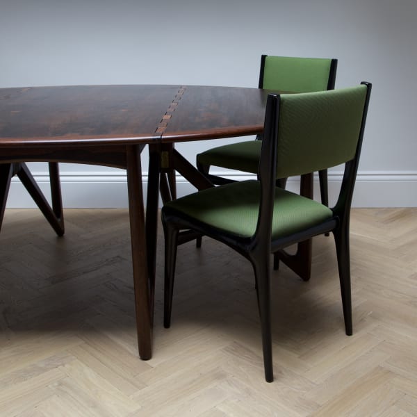 Carlo di Carli, A Set of Six Dining Chairs, Circa 1950s