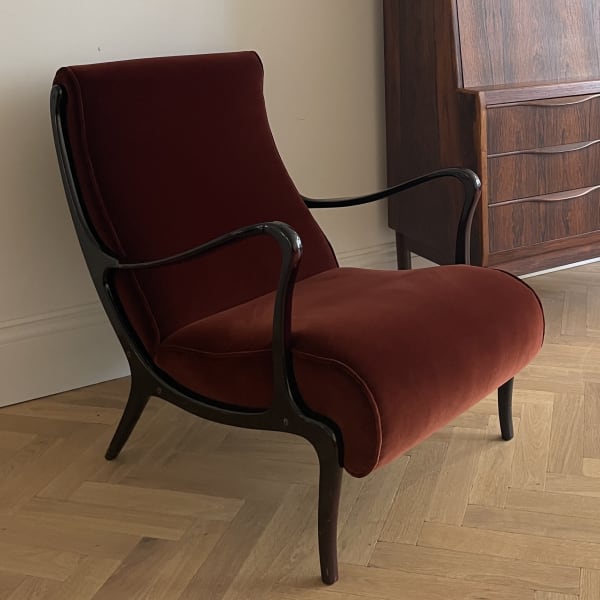 Ezio Longhi, An Italian Armchair , Circa 1950s