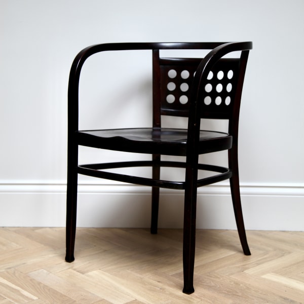 Otto Wagner for J&J Kohn, An Art Nouveau Bentwood Armchair, Circa 1930s