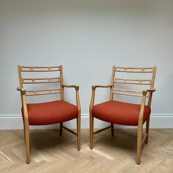 David Rosen, A Pair of Swedish Armchairs, Circa 1960s