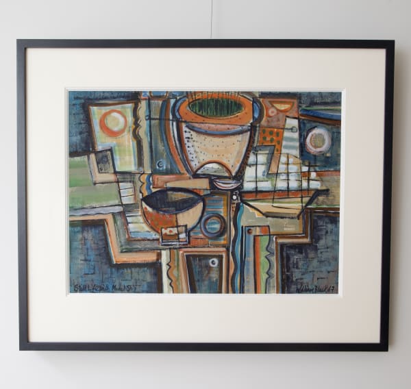 William Black, Still Life with Ships, 1967