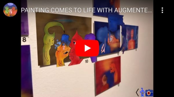Painting Comes To Life With Augmented Reality - Just One Moment