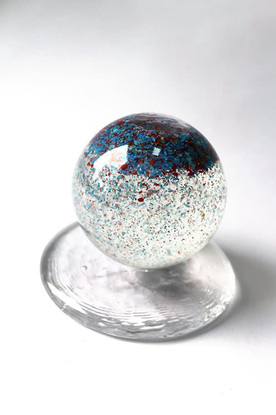 Florent Lamouroux, Boule à neige (Océan Atlantique -La Bernerie-en-Retz- 44), 2021