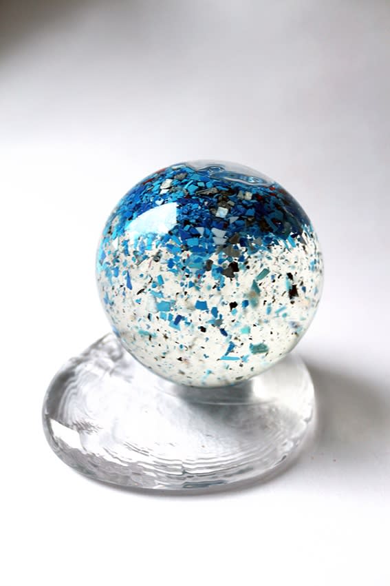 Florent Lamouroux, Boule à neige (La Seine -Beaulieu- 76), 2020