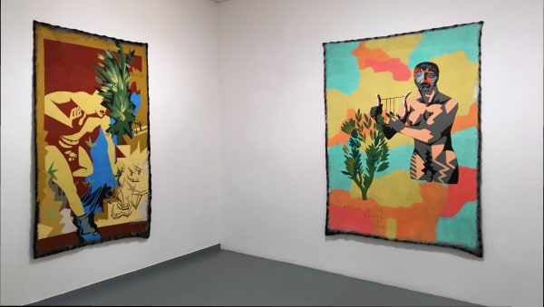 Untouchable Love solo exhibition by Alexandru Radvan at Anaid Art Gallery Berlin 2018 installation view