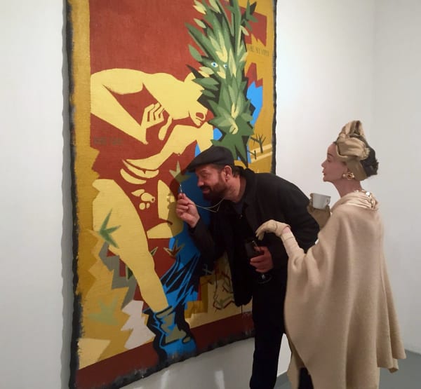 Untouchable Love solo exhibition by Alexandru Radvan at Anaid Art Gallery Berlin 2018 installation view