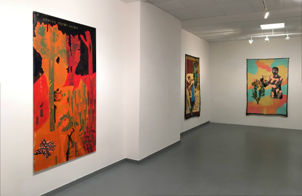 Untouchable Love solo exhibition by Alexandru Radvan at Anaid Art Gallery Berlin 2018 installation view