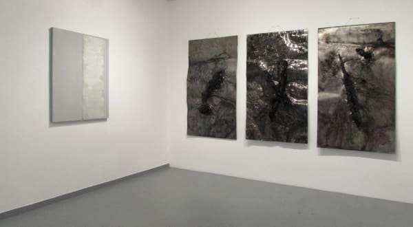 Abstract Feelings group exhibition at Anaid Art Gallery Berlin 2017 installation view