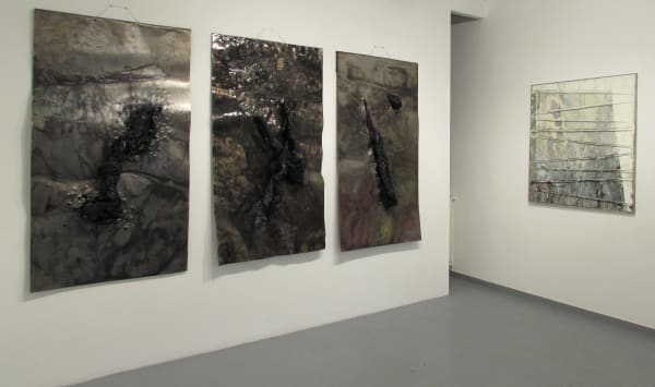 Abstract Feelings group exhibition at Anaid Art Gallery Berlin 2017 installation view