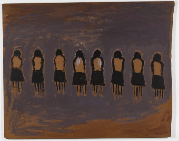 Guillermo Kuitca. "Nadie olvida nada", 1982