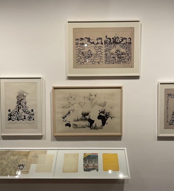 Detalle de la exhibición. Museo de Arte Moderno, 2021