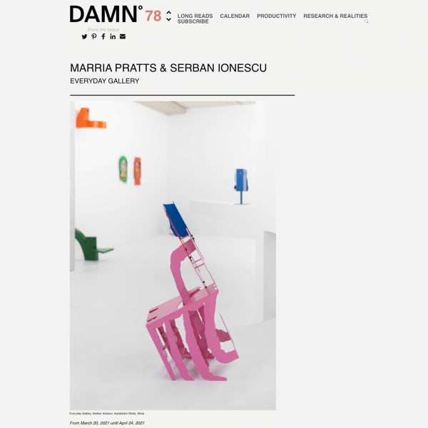 DAMN Magazine — Marria Pratts