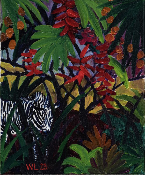 William Lim Night Safari 12 2023 Oil On Canvas 30 Cm X 24 Cm