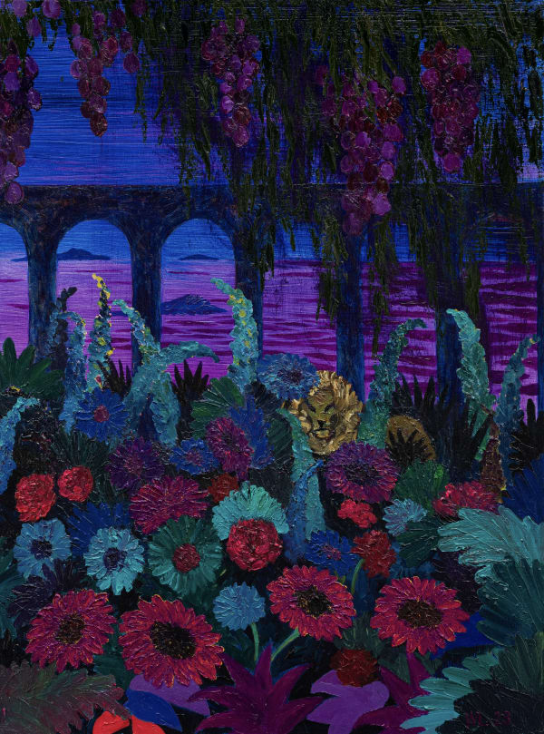 William Lim Night Safari 5 2023 Oil On Canvas 80 Cm X 60 Cm