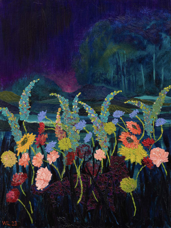 William Lim Night Safari 7 2023 Oil On Canvas 80 Cm X 60 Cm