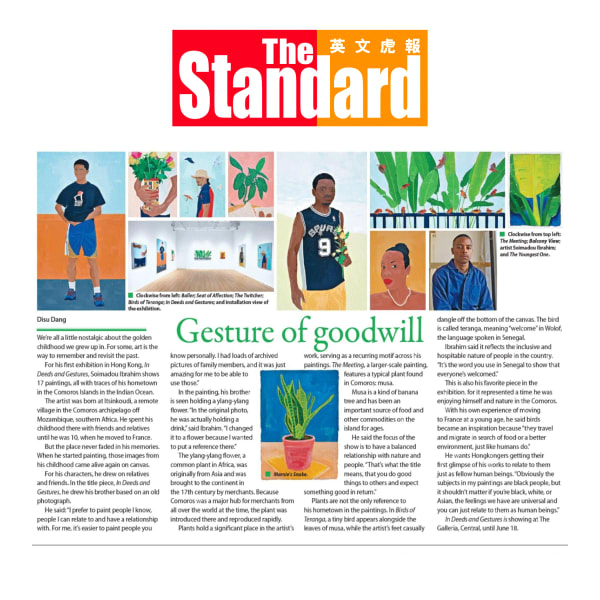 The Standard: "Gesture of goodwill"