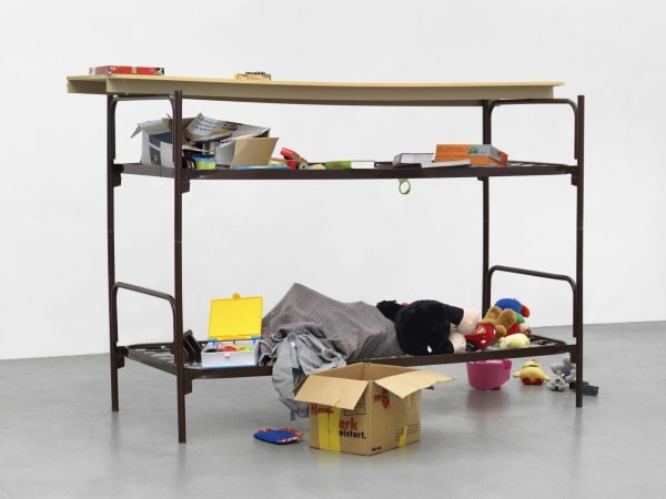 Thomas Rentmeister Elbisbach double decker cot 2018