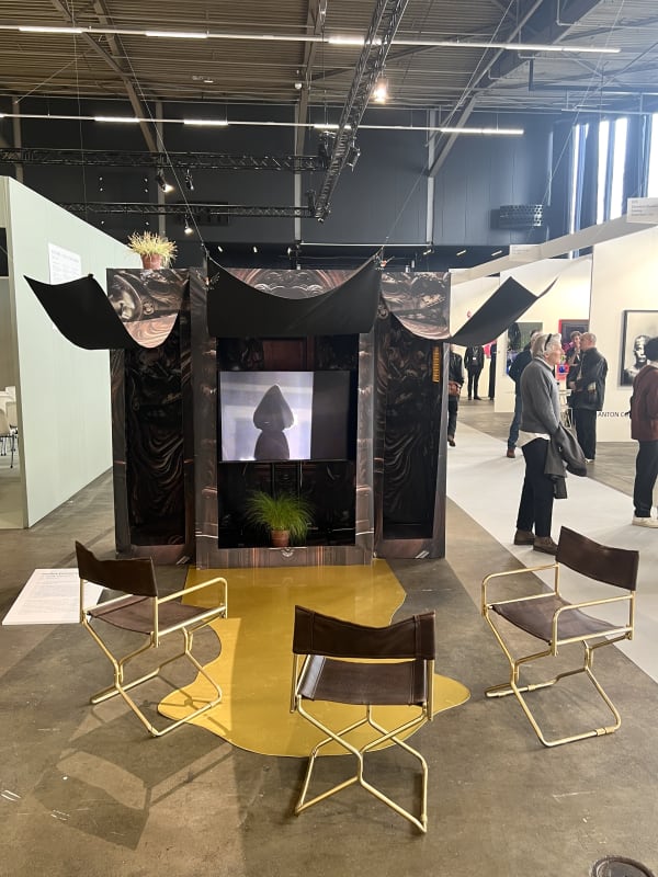 Installation view Intersections with Pauline Curnier Jardin