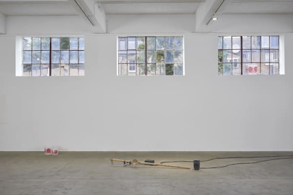 Simnikiwe Buhlungu, hygrosummons (iter.01), exhibition view. Produced by Chisenhale Gallery,London,and commissioned by Chisenhale Gallery, London and Kunstinstituut Melly,Rotterdam.Photo:Andy Keate.