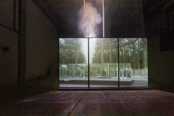 Pauline Boudry/Renate Lorenz, Fog is my Drug, Nest at Laak, photography by Kyle Tryhorn