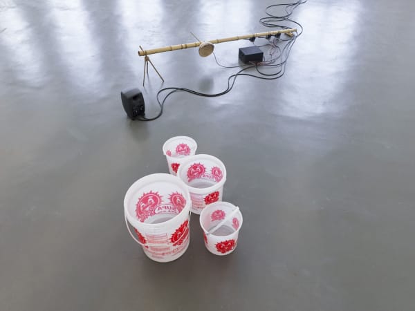 hygrosummons (iter.02), 2025, Simnikiwe Buhlungu, Kunstinstituut Melly. Courtesy the artist, photography by Kirstien Daem.