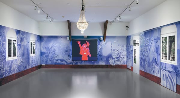 Pauline Curnier Jardin, Hot Flowers, Warm Fingers, exhibition view at Centraal Museum Utrecht. Photography by Gert Jan van Rooij, courtesy...