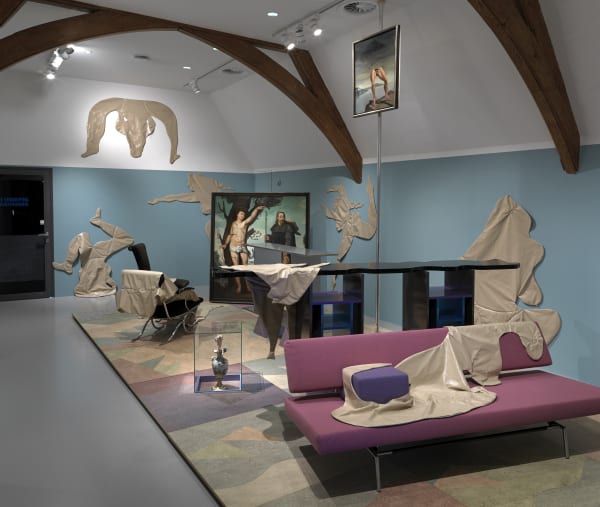 Pauline Curnier Jardin, Hot Flowers, Warm Fingers, exhibition view at Centraal Museum Utrecht. Photography by Gert Jan van Rooij, courtesy...